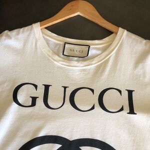Gucci t-shirt beige unisex